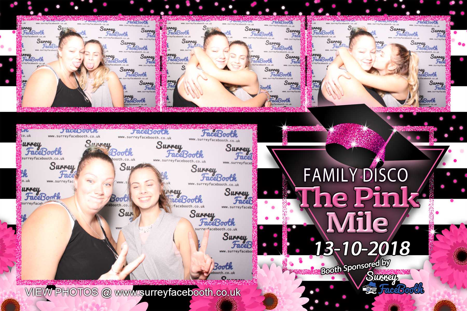 The Pink Mile Family Disco | View more photos from the event at galleries.surreyfacebooth.co.uk/u/Surrey-FaceBooth/The-Pink-Mile-Family-Disco